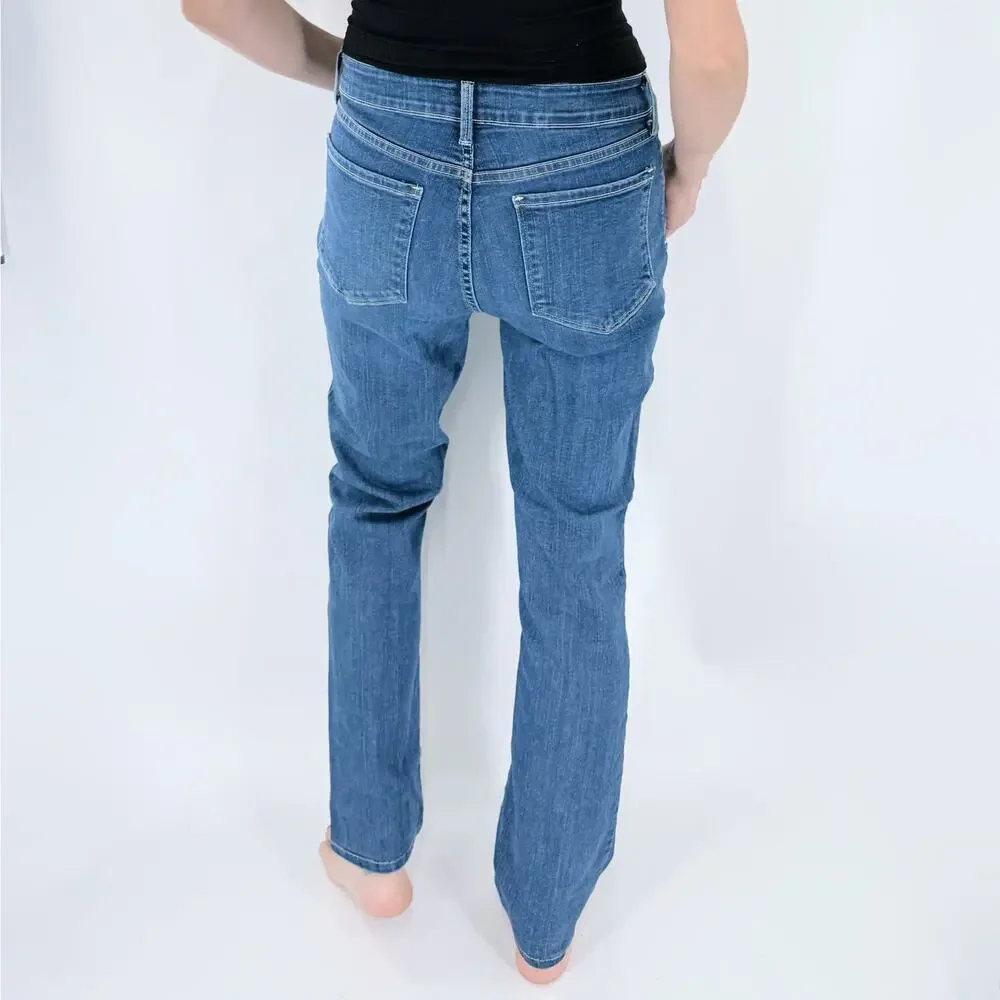 NYDJ Not Your Daughter's Jeans Straight Leg Medium Wash Denim Jeans Size 4 - Picture 2 of 3